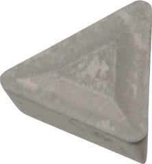 Interstate - TPMR222 Grade I55 Carbide Turning Insert - Uncoated, 60° Triangle, 1/4" Inscr Circle, 1/8" Thick, 1/32" Corner Radius - Americas Industrial Supply