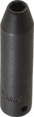 Proto - 1/4" Drive 5mm Deep Impact Socket - 6 Points, 2" OAL - Americas Industrial Supply