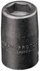 Proto - 1/4" Drive 5mm Standard Magnetic Impact Socket - 6 Points, 7/8" OAL - Americas Industrial Supply