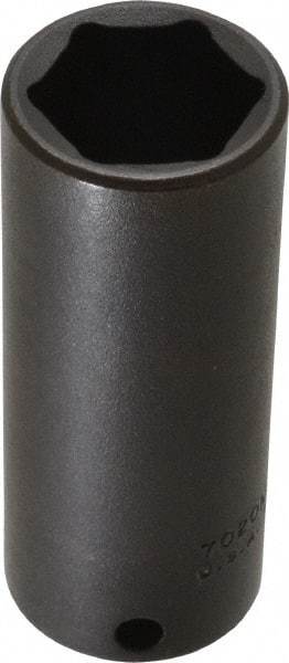 Proto - 3/8" Drive 20mm Deep Impact Socket - 6 Points, 2-3/4" OAL - Americas Industrial Supply
