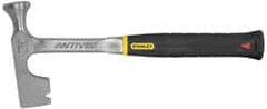 Stanley - 7/8 Lb Head Drywall Hammer - 13-1/2" OAL, Steel Handle - Americas Industrial Supply