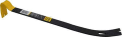 Stanley - 21" OAL Pry Bar - 1-3/4" Wide, Steel - Americas Industrial Supply