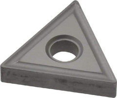 Value Collection - TNMG321 Grade I55 Carbide Turning Insert - Uncoated, 60° Triangle, 3/8" Inscr Circle, 1/8" Thick, 1/64" Corner Radius, 16.5mm Long - Americas Industrial Supply