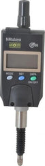 Mitutoyo - 0 to 12.7mm Range, 0.00005 & 0.00012" Graduation, Electronic Drop Indicator - Accurate to 0.00012", English & Metric System, LCD Display - Americas Industrial Supply