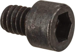 Value Collection - #2-64 UNF Hex Socket Drive, Socket Cap Screw - Alloy Steel, Black Oxide Finish, Fully Threaded, 1/8" Length Under Head - Americas Industrial Supply