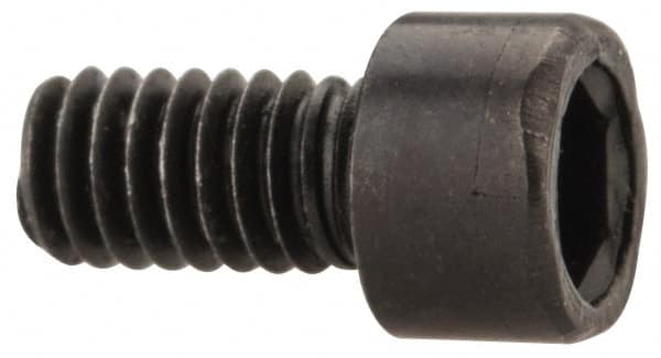 Value Collection - #2-64 UNF Hex Socket Drive, Socket Cap Screw - Alloy Steel, Black Oxide Finish, Fully Threaded, 3/16" Length Under Head - Americas Industrial Supply
