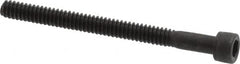 Value Collection - #4-40 UNC Hex Socket Drive, Socket Cap Screw - Alloy Steel, Black Oxide Finish, Partially Threaded, 1-3/8" Length Under Head - Americas Industrial Supply