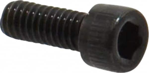 Value Collection - #4-48 UNF Hex Socket Drive, Socket Cap Screw - Alloy Steel, Black Oxide Finish, Fully Threaded, 5/16" Length Under Head - Americas Industrial Supply