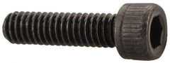 Value Collection - #4-48 UNF Hex Socket Drive, Socket Cap Screw - Alloy Steel, Black Oxide Finish, Fully Threaded, 7/16" Length Under Head - Americas Industrial Supply