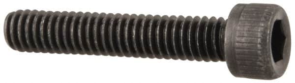 Value Collection - #4-48 UNF Hex Socket Drive, Socket Cap Screw - Alloy Steel, Black Oxide Finish, Fully Threaded, 5/8" Length Under Head - Americas Industrial Supply