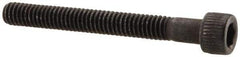 Value Collection - #4-48 UNF Hex Socket Drive, Socket Cap Screw - Alloy Steel, Black Oxide Finish, Partially Threaded, 1" Length Under Head - Americas Industrial Supply