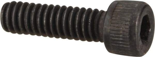 Value Collection - #5-40 UNC Hex Socket Drive, Socket Cap Screw - Alloy Steel, Black Oxide Finish, Fully Threaded, 7/16" Length Under Head - Americas Industrial Supply