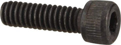 Value Collection - #5-40 UNC Hex Socket Drive, Socket Cap Screw - Alloy Steel, Black Oxide Finish, Fully Threaded, 7/16" Length Under Head - Americas Industrial Supply