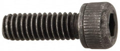 Value Collection - #5-44 UNF Hex Socket Drive, Socket Cap Screw - Alloy Steel, Black Oxide Finish, Fully Threaded, 3/8" Length Under Head - Americas Industrial Supply
