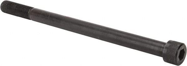 Value Collection - 1-3/8 - 6 UNC Hex Socket Drive, Socket Cap Screw - Alloy Steel, Black Oxide Finish, Partially Threaded, 20" Length Under Head - Americas Industrial Supply