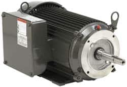 US Motors - 1/2 hp, TEFC Enclosure, Auto Thermal Protection, 1,725 RPM, 115/208-230 Volt, 60 Hz, Industrial Electric AC/DC Motor - Size 56 Frame, J-Face/Rem Base Mount, 1 Speed, Ball Bearings, 8.4/4.1-4.3 Full Load Amps, B Class Insulation, CCW Drive End - Americas Industrial Supply