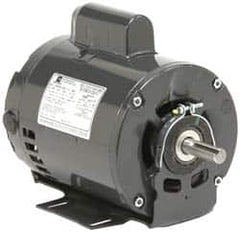 US Motors - 1/6 hp, ODP Enclosure, No Thermal Protection, 850 RPM, 115 Volt, 60 Hz, Industrial Electric AC/DC Motor - Size 48 Frame, Resilient Base Mount, 1 Speed, Sleeve Bearings, 4.5 Full Load Amps, B Class Insulation, CCW Lead End Rev - Americas Industrial Supply
