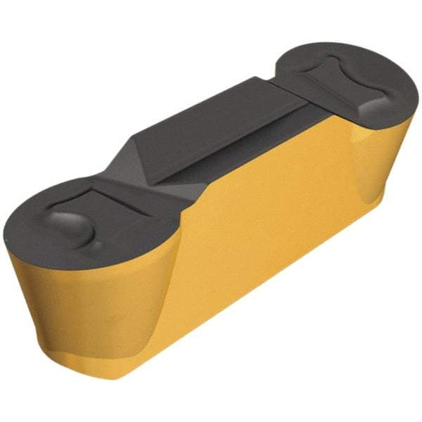 Iscar - 5025HFPL Grade IC9015, 5mm Cutting Width Carbide Grooving Insert - 2.5mm Max Depth of Cut, Left Hand, TiCN/Al2O3/TiN Finish - Americas Industrial Supply
