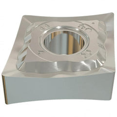 Iscar - CNMG433 PP Grade IC507 Carbide Turning Insert - TiCN/TiN Finish, 80° Diamond, 1/2" Inscr Circle, 3/16" Thick, 3/64" Corner Radius - Americas Industrial Supply