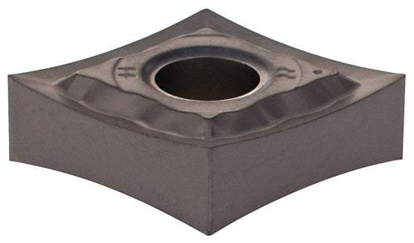 Iscar - CNGG430.5 PP Grade IC907 Carbide Turning Insert - 80° Diamond, 1/2" Inscr Circle, 3/16" Thick, 0.0079" Corner Radius - Americas Industrial Supply