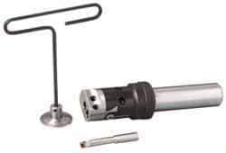 Everede Tool - 1/4" Shank Diam, Indexable Boring Bar - 3" Max Bore Depth, TDAB Insert - Americas Industrial Supply
