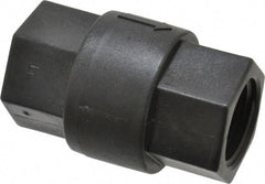 Specialty Mfr - 3/4" Polypropylene Check Valve - Inline, FNPT x FNPT, 125 WOG - Americas Industrial Supply