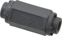 Specialty Mfr - 1/8" PVC Check Valve - Inline, FNPT x FNPT, 125 WOG - Americas Industrial Supply