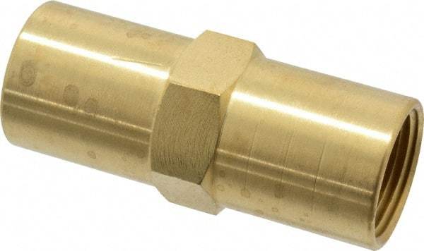 Specialty Mfr - 3/4" Brass Check Valve - Inline, FNPT x FNPT, 500 WOG - Americas Industrial Supply