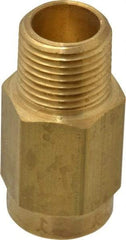 Specialty Mfr - 1/2" Brass Check Valve - Inline, FNPT x MNPT, 500 WOG - Americas Industrial Supply