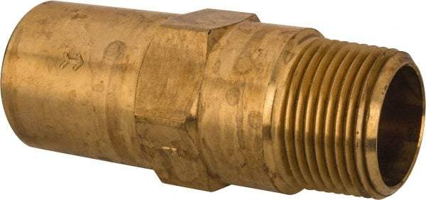 Specialty Mfr - 3/4" Brass Check Valve - Inline, FNPT x MNPT, 500 WOG - Americas Industrial Supply