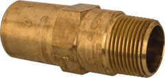 Specialty Mfr - 3/4" Brass Check Valve - Inline, FNPT x MNPT, 500 WOG - Americas Industrial Supply