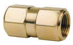 Specialty Mfr - 3/8" Brass Check Valve - Inline, FNPT x FNPT, 1,200 WOG - Americas Industrial Supply