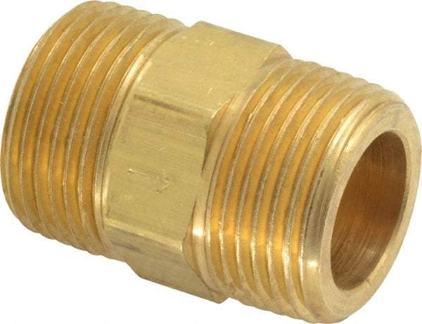 Specialty Mfr - 3/4" Brass Check Valve - Inline, MNPT x MNPT, 1,200 WOG - Americas Industrial Supply