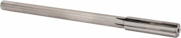 Made in USA - 0.541" Carbide-Tipped 6 Flute Chucking Reamer - Americas Industrial Supply