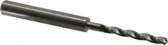 M.A. Ford - 3.2mm 150° Solid Carbide Jobber Drill - Bright Finish, Right Hand Cut, Parabolic Flute, Straight Shank, 66mm OAL, Standard Point - Americas Industrial Supply