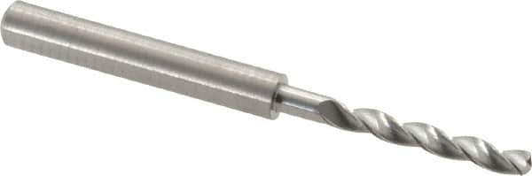 M.A. Ford - 3.6mm 150° Solid Carbide Jobber Drill - Bright Finish, Right Hand Cut, Parabolic Flute, Straight Shank, 66mm OAL, Standard Point - Americas Industrial Supply