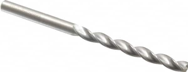 M.A. Ford - #18 150° Solid Carbide Jobber Drill - Bright Finish, Right Hand Cut, Parabolic Flute, Straight Shank, 2-3/4" OAL, Standard Point - Americas Industrial Supply