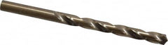 Hertel - Letter I 135° Cobalt Jobber Drill - Oxide/Gold Finish, Right Hand Cut, Spiral Flute, Straight Shank, 4-1/8" OAL, Split Point - Americas Industrial Supply