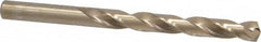 Hertel - Letter X 135° Cobalt Jobber Drill - Oxide/Gold Finish, Right Hand Cut, Spiral Flute, Straight Shank, 5-1/8" OAL, Split Point - Americas Industrial Supply