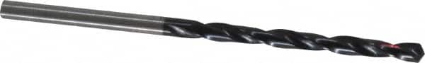 Hertel - 1/8" 135° Cobalt Jobber Drill - TiAlN Finish, Right Hand Cut, Spiral Flute, Straight Shank, 2-3/4" OAL, Split Point - Americas Industrial Supply