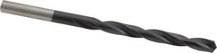 Hertel - 15/64" 135° Cobalt Jobber Drill - TiAlN Finish, Right Hand Cut, Spiral Flute, Straight Shank, 3-7/8" OAL, Split Point - Americas Industrial Supply
