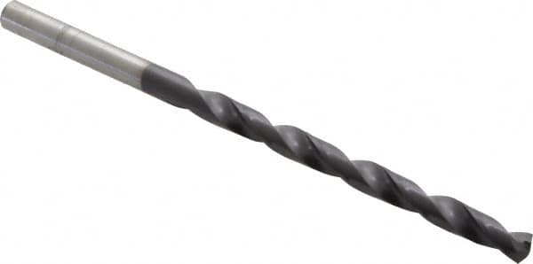Hertel - #16 135° Cobalt Jobber Drill - TiAlN Finish, Right Hand Cut, Spiral Flute, Straight Shank, 3-3/8" OAL, Split Point - Americas Industrial Supply