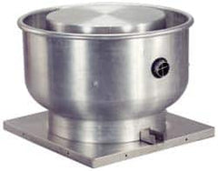 Fantech - 3,297 CFM, 115/230 Volt Direct Centrifugal Ventilator - 30" Rough Opening Length, 30" Rough Opening Width, 1,111 RPM, 3/4 Hp - Americas Industrial Supply