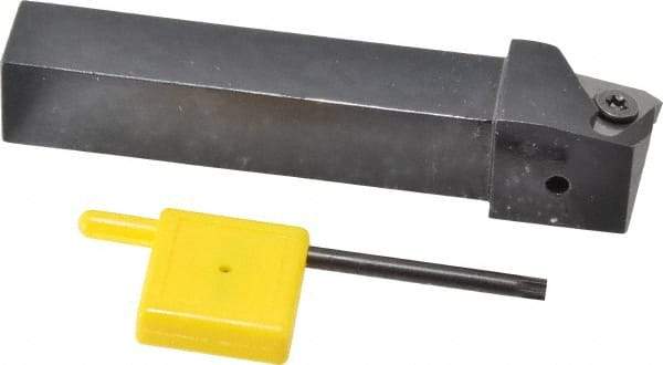 Kennametal - External Thread, Right Hand Cut, 1/2" Shank Width x 1/2" Shank Height Indexable Threading Toolholder - 3-1/4" OAL, LT 16ER Insert Compatibility, LSA Toolholder, Series LT Threading - Americas Industrial Supply