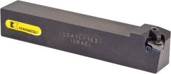 Kennametal - External Thread, Left Hand Cut, 1" Shank Width x 1" Shank Height Indexable Threading Toolholder - 6" OAL, LT 16EL Insert Compatibility, LSA Toolholder, Series LT Threading - Americas Industrial Supply