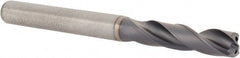 Kennametal - 5.8mm 140° Spiral Flute Solid Carbide Screw Machine Drill Bit - Americas Industrial Supply