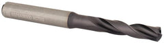Kennametal - 6.5mm 140° Spiral Flute Solid Carbide Screw Machine Drill Bit - Americas Industrial Supply