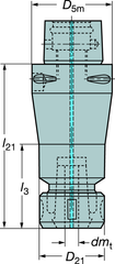 C63911432130 CAPTO ADAPTER - Americas Industrial Supply