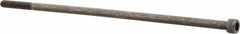 Value Collection - #10-24 UNC Hex Socket Drive, Socket Cap Screw - Alloy Steel, Black Oxide Finish, Partially Threaded, 6" Length Under Head - Americas Industrial Supply