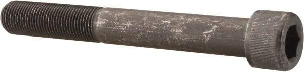 Value Collection - 5/8-18 UNF Hex Socket Drive, Socket Cap Screw - Alloy Steel, Black Oxide Finish, Partially Threaded, 5" Length Under Head - Americas Industrial Supply